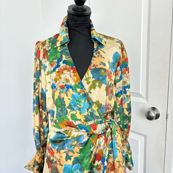 ZARA floral mini dress - Picture 6 of 6